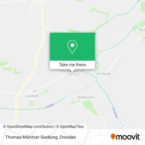 Карта Thomas-Müntzer-Siedlung