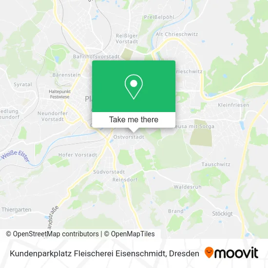 Карта Kundenparkplatz Fleischerei Eisenschmidt