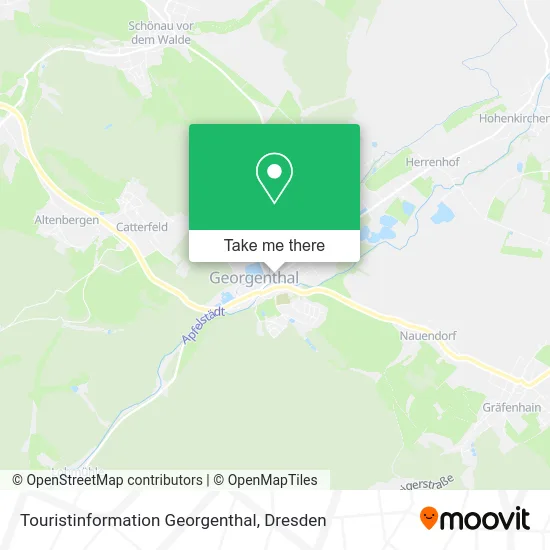 Карта Touristinformation Georgenthal