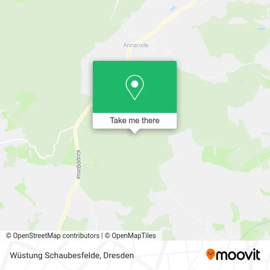 Карта Wüstung Schaubesfelde