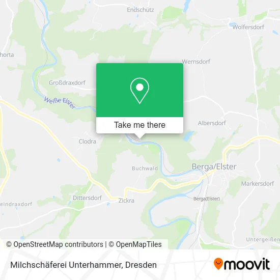 Карта Milchschäferei Unterhammer