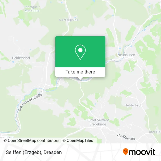 Карта Seiffen (Erzgeb)