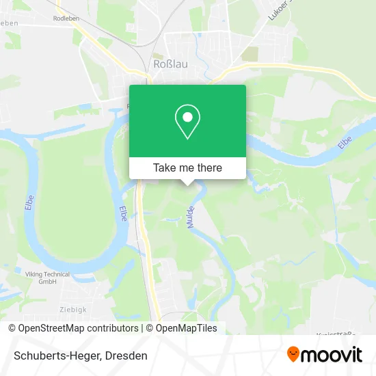 Карта Schuberts-Heger