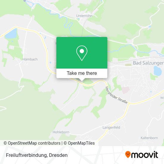 Карта Freiluftverbindung