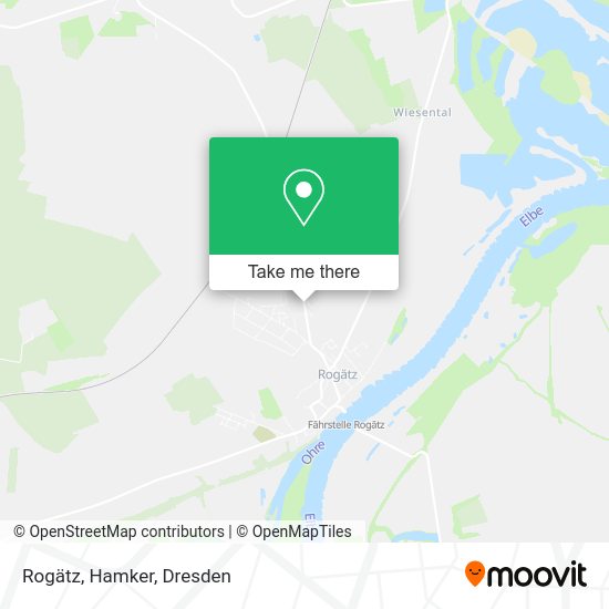 Карта Rogätz, Hamker