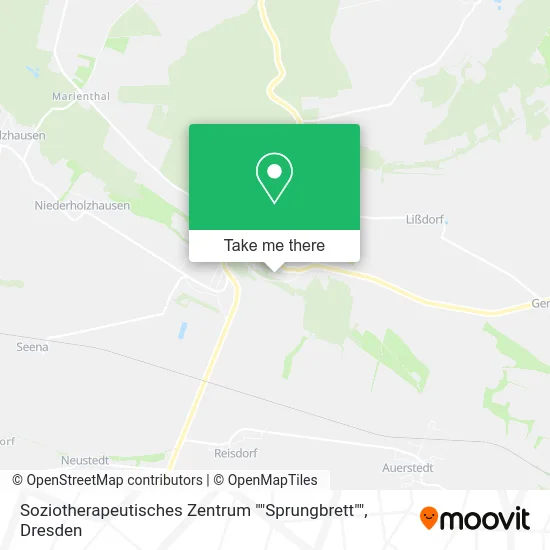 Карта Soziotherapeutisches Zentrum ""Sprungbrett""