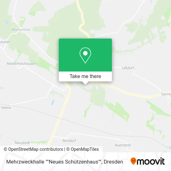 Карта Mehrzweckhalle ""Neues Schützenhaus""