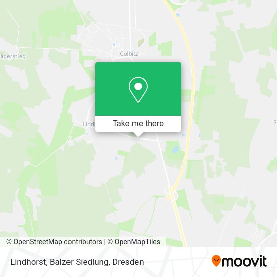 Карта Lindhorst, Balzer Siedlung