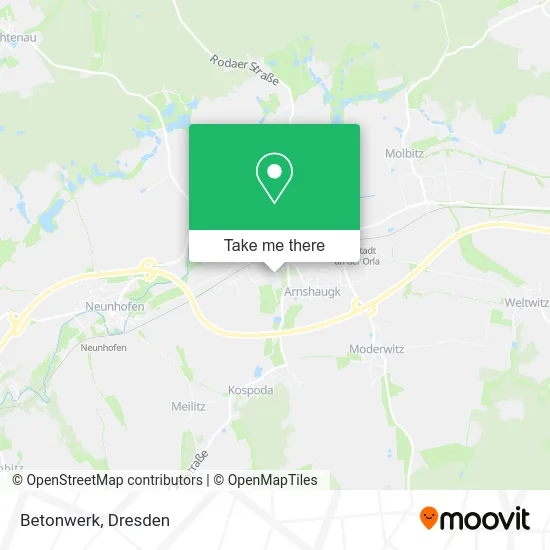Карта Betonwerk