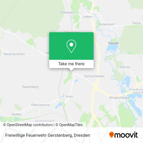 Карта Freiwillige Feuerwehr Gerstenberg