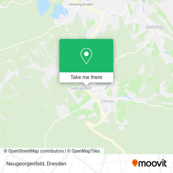 Карта Neugeorgenfeld