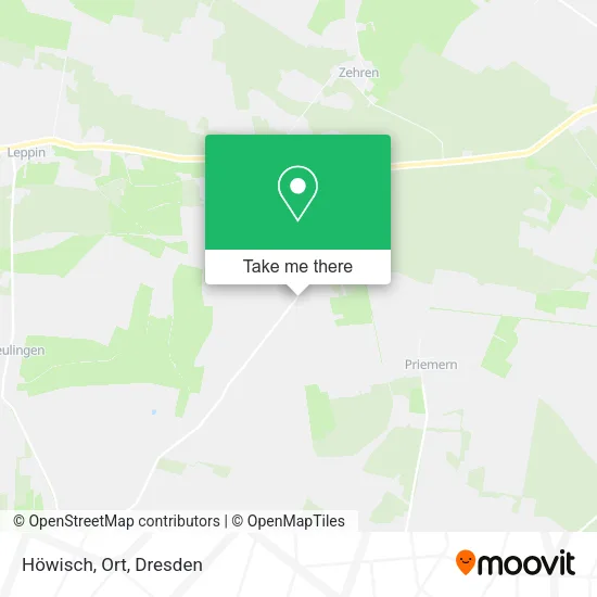 Карта Höwisch, Ort