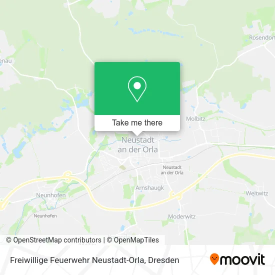 Freiwillige Feuerwehr Neustadt-Orla map