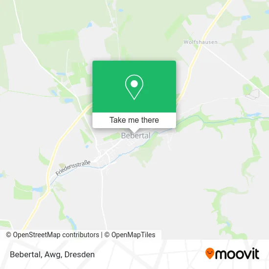 Карта Bebertal, Awg
