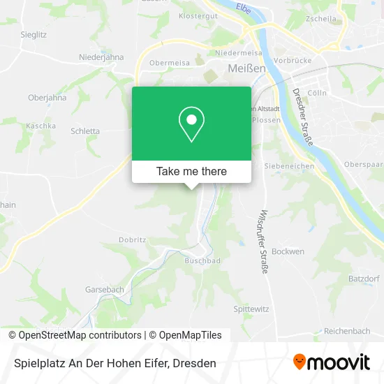 Карта Spielplatz An Der Hohen Eifer