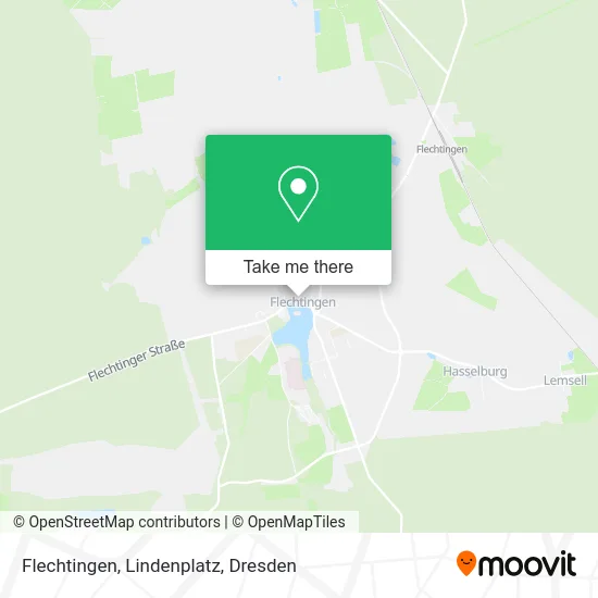 Карта Flechtingen, Lindenplatz