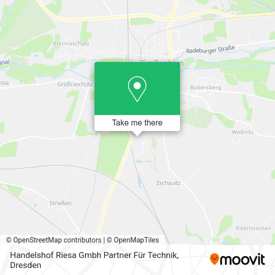 Карта Handelshof Riesa Gmbh Partner Für Technik