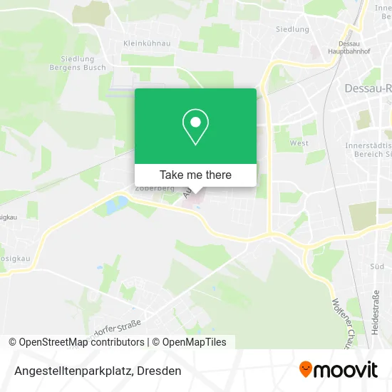 Карта Angestelltenparkplatz