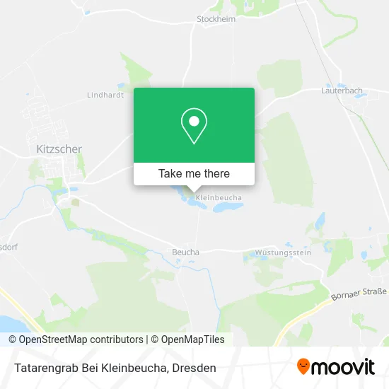 Tatarengrab Bei Kleinbeucha map