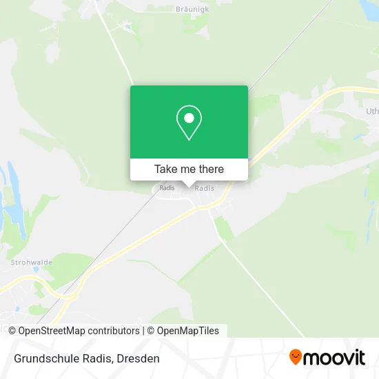 Карта Grundschule Radis