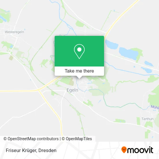Карта Friseur Krüger