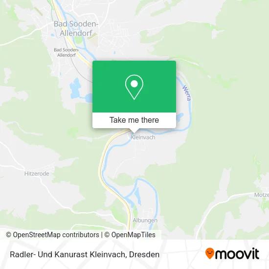 Карта Radler- Und Kanurast Kleinvach