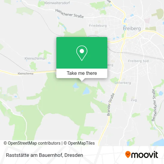 Карта Raststätte am Bauernhof