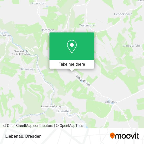 Карта Liebenau
