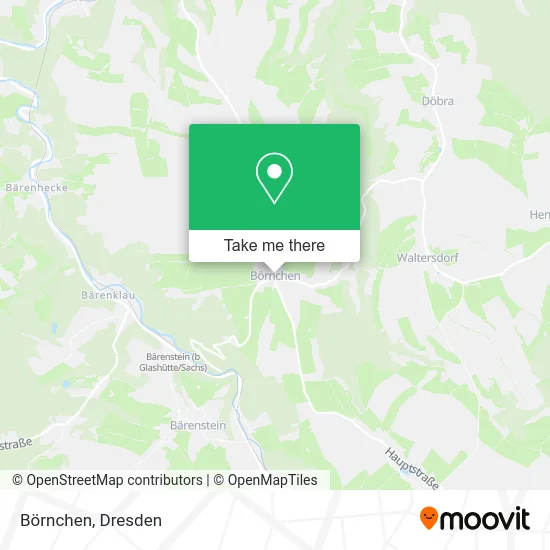 Карта Börnchen