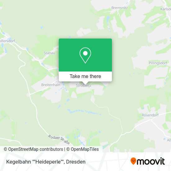 Карта Kegelbahn ""Heideperle""