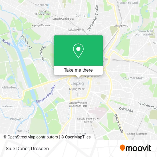 Карта Side Döner