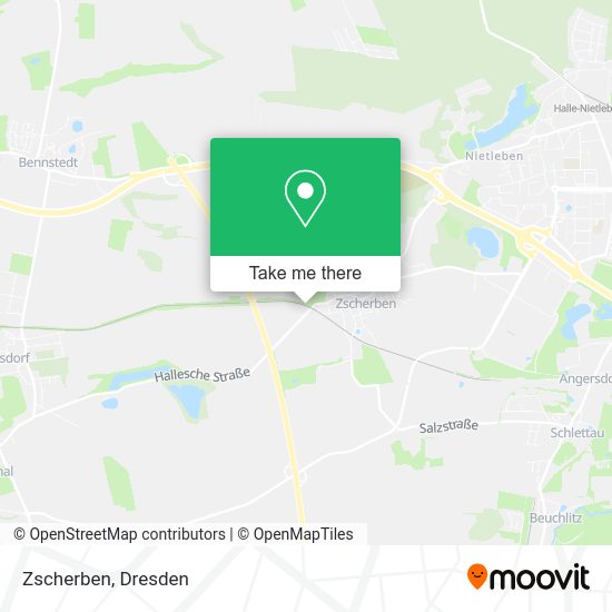 Карта Zscherben