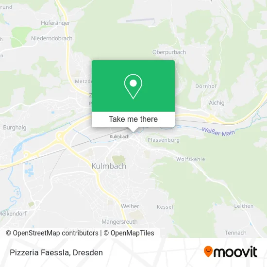 Карта Pizzeria Faessla
