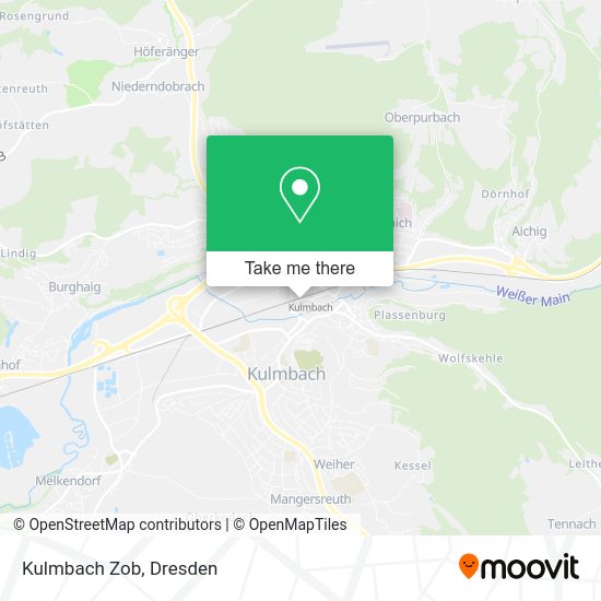 Карта Kulmbach Zob