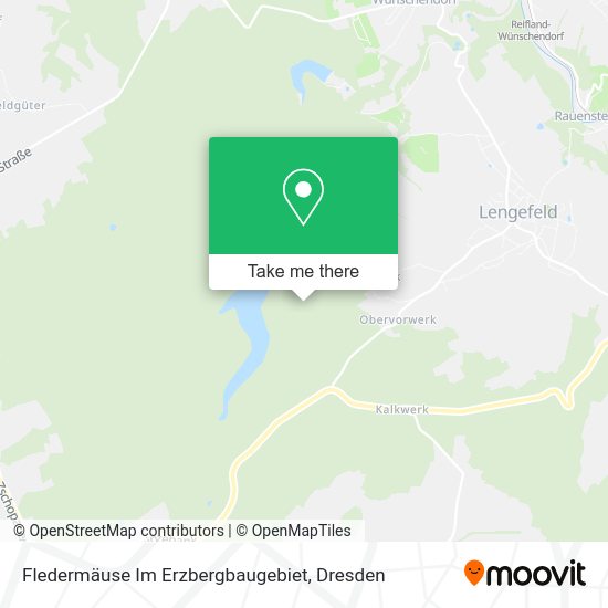 Карта Fledermäuse Im Erzbergbaugebiet