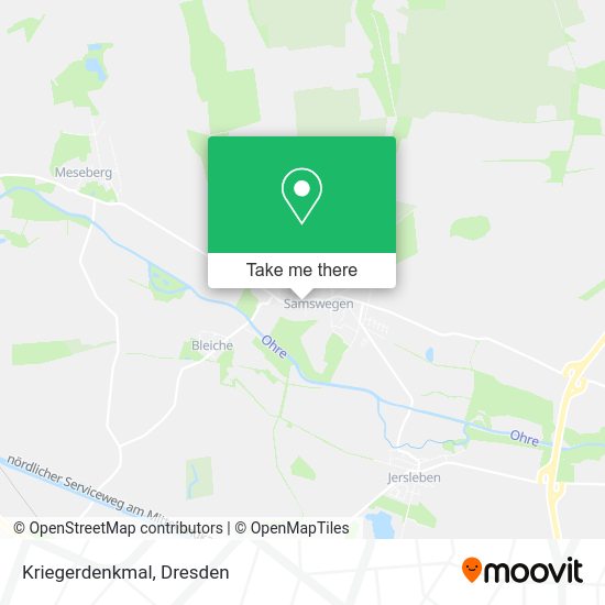 Карта Kriegerdenkmal