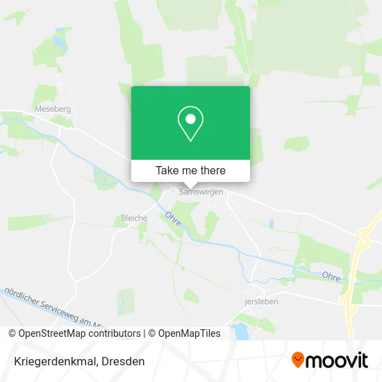 Карта Kriegerdenkmal