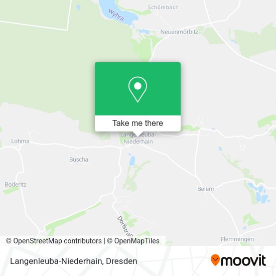 Карта Langenleuba-Niederhain