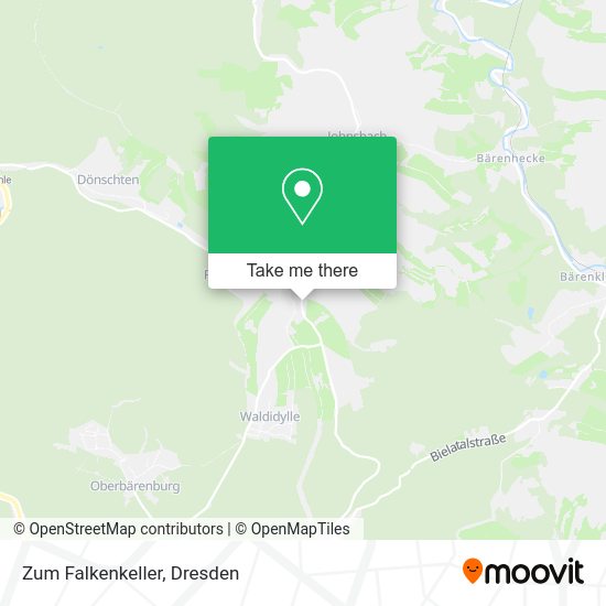Карта Zum Falkenkeller