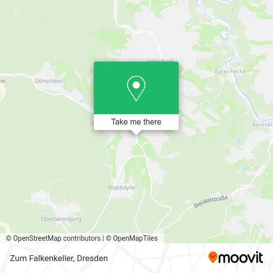 Карта Zum Falkenkeller