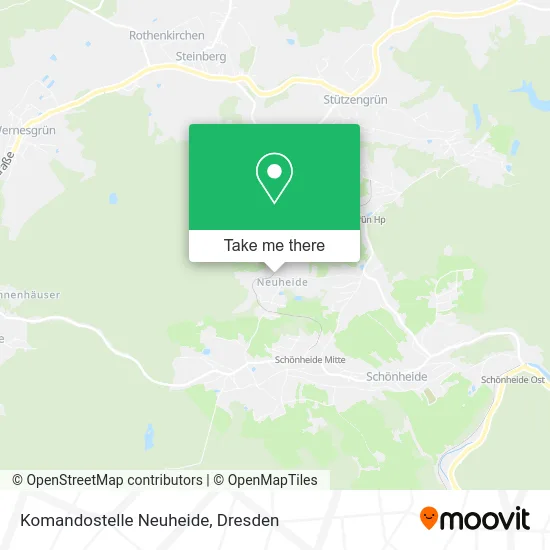 Карта Komandostelle Neuheide