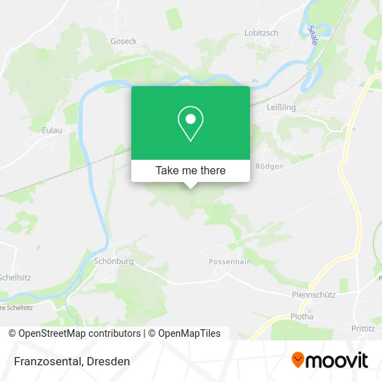 Карта Franzosental