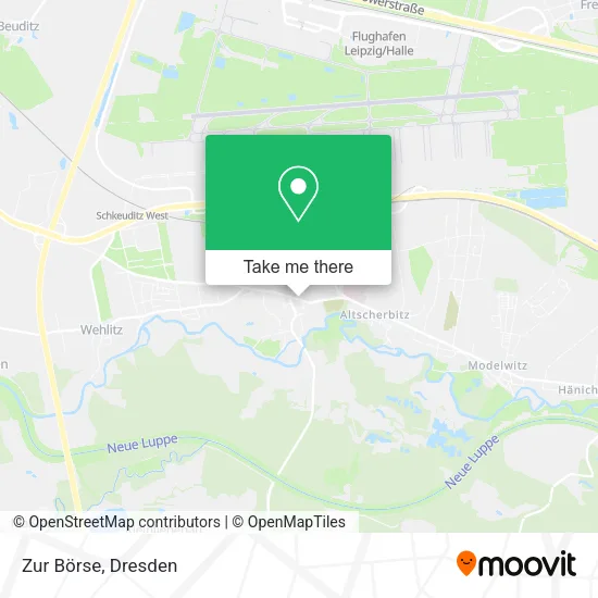 Карта Zur Börse