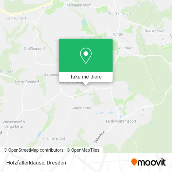 Карта Holzfällerklause