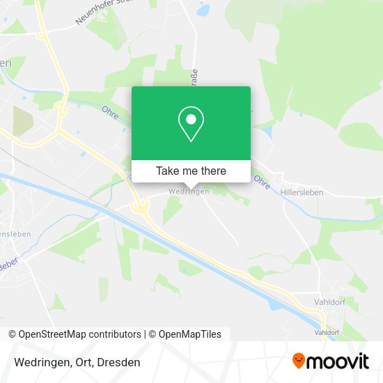 Карта Wedringen, Ort
