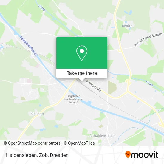Карта Haldensleben, Zob