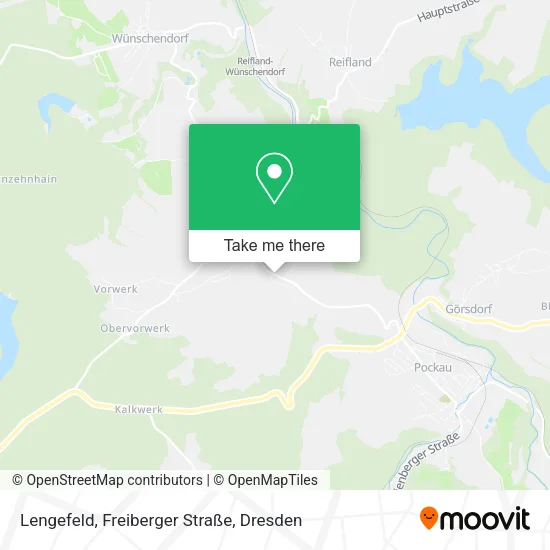 Карта Lengefeld, Freiberger Straße