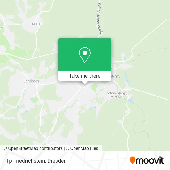 Карта Tp Friedrichstein