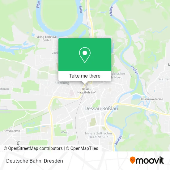 Карта Deutsche Bahn