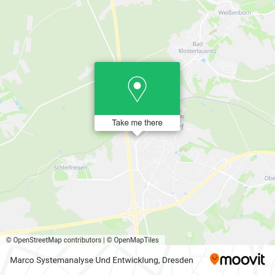 Карта Marco Systemanalyse Und Entwicklung